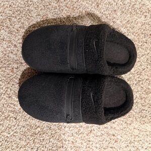 Nike Black Cozy Slip-On Footwear